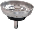 EZ-FLO Spring Clip Replacement Basket, 3-1/2 Inch Diameter, Stainless Steel, 30054