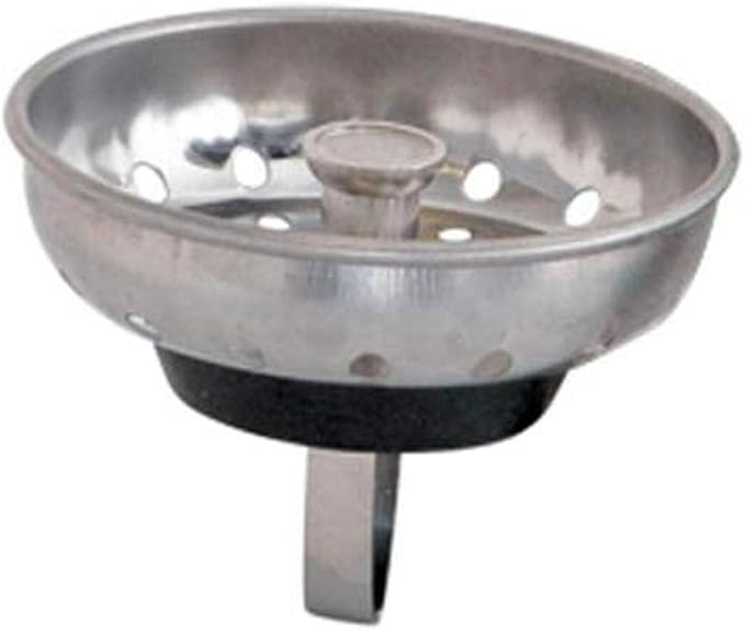 EZ-FLO Spring Clip Replacement Basket, 3-1/2 Inch Diameter, Stainless Steel, 30054