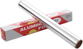 Roll Pack Aluminum Foil, 100 Square Feet, 10 Microns Thick, Food Grade Tin Foil, Used for Thickening Aluminum Foil for Grilling, Baking, Air Fryers and Ovens