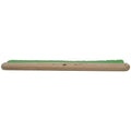 MARSHALLTOWN Wood Backed Concrete and Masonry Broom, Green Nylon, Made in The USA, 6561