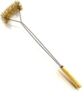 SUNRISE Fryer Brush with Long Handle (Brass, Single Brush)