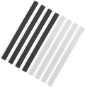 8Pcs Durable Rubber Dustpan Seal Strips for Home Office School Cleaning Antislip Design for Debris Collection and Spill Prevention Compatible with Various Dustpans
