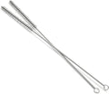 Utoolmart Steel Wire Cleaning Brush, Spiral Power Tube Brush, Steel Wire Tube Brush Cleaning Tool, Tube Bottle Brush, 0.3-inch Diameter 12-inch Length, 2pcs