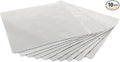 The Rag Company - Buttersoft Suede Cloth - Trademarked Softness for Applying and Leveling Coatings, Cleaning Glass and Other Delicate Surfaces Without Scratching - 8”x 8” - 10 Pack - Ice Grey