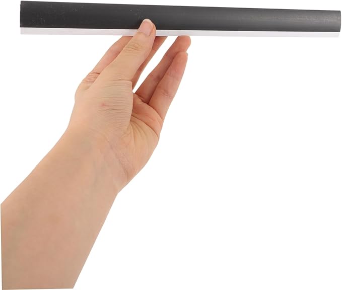 GALPADA 16pcs Replacement Lip for Dustpan Black Rubber Edge Strip for Edge Accessory