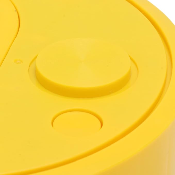 Robot Vacuum Cleaner Multifunctional USB Charging Mini Smart Sweeping Robot for Wooden Flooring Tile Carpet (Yellow)