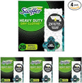 Swiffer Sweeper Heavy Duty Dry Multi-Surface Cloth Refills for Floor Sweeping and Cleaning,Unstopables Fresh Scent,20 Count (Pack of 4)