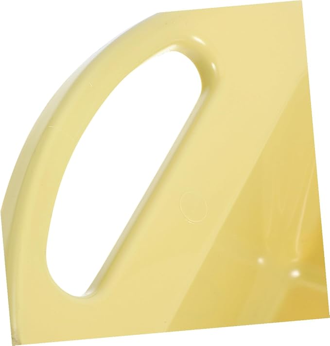 Handheld Dustpan and Desktop Trash Cleaning Scooper Set, 2pcs Portable Lime Yellow Plastic Handle, Multi-use Cleaning Tool for Home, Office, and Garage Waste Collection