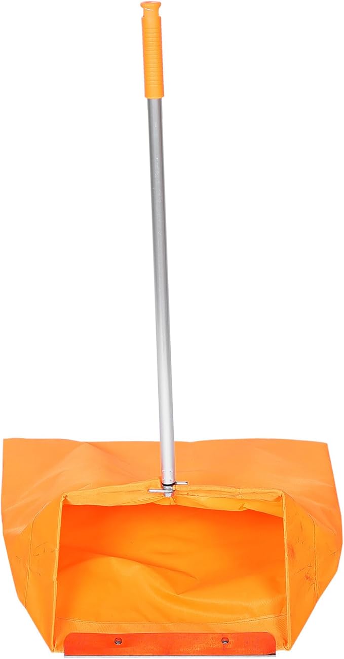 Windproof Trash Grabber with Clamp and Dustpan 33.07X20.07X12.20In Outdoor Indoor Garbage Pickup Tool with Durable Dustpan for Efficient Waste Collection