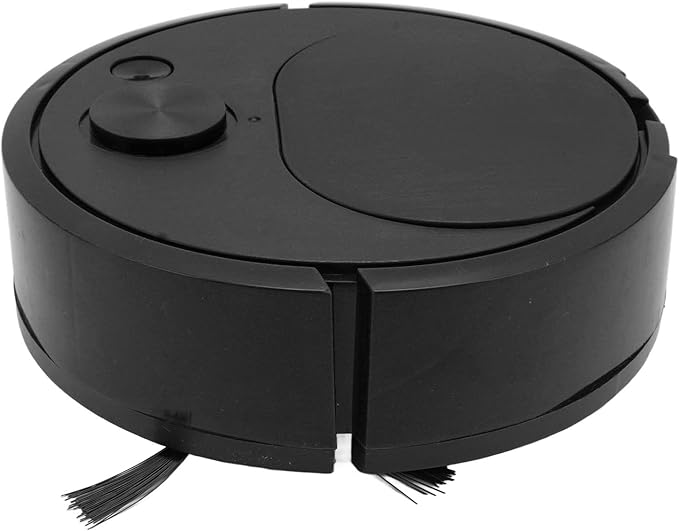 Pwshymi Robot Vacuum Cleaner Multifunctional USB Charging Mini Smart Sweeping Robot for Wooden Flooring Tile Carpet(Black) Shark Vacuum Upright Vacuums Roboticvacuumcleaner Cordl