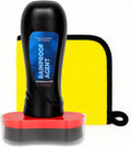 Automotive Oil Film Cleaning Brush for Car Windows, Windshield Oil Film Remover with Sponge Applicator and Microfiber Cloth for Effective Oil Film Removal and Enhanced Visibility During Daily Driving