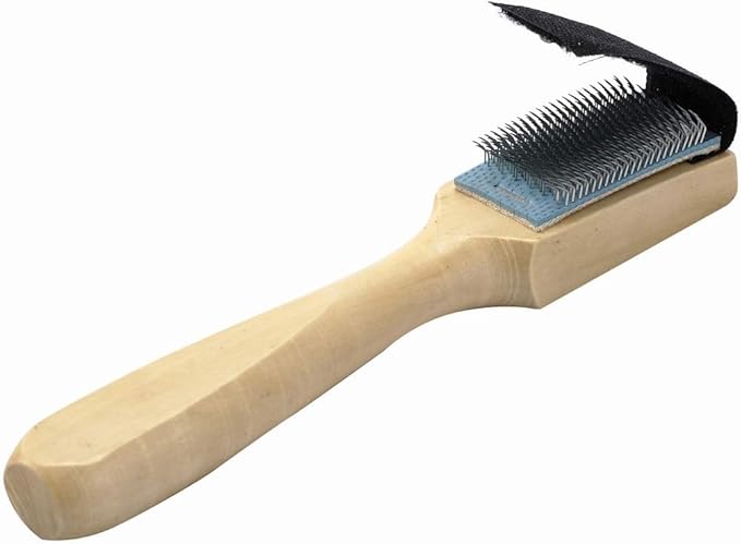 BinaryABC Dance Shoes Brush,Shoes Cleaner Brush,Suede Sole Wire Shoes Wood Cleaning Brush Cleaners 2Pcs
