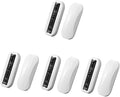Cabilock 4pcs High Efficiency Crumb Cleaning Device Rolling Crumb Sweeper Handheld for Hair and Lint Removal