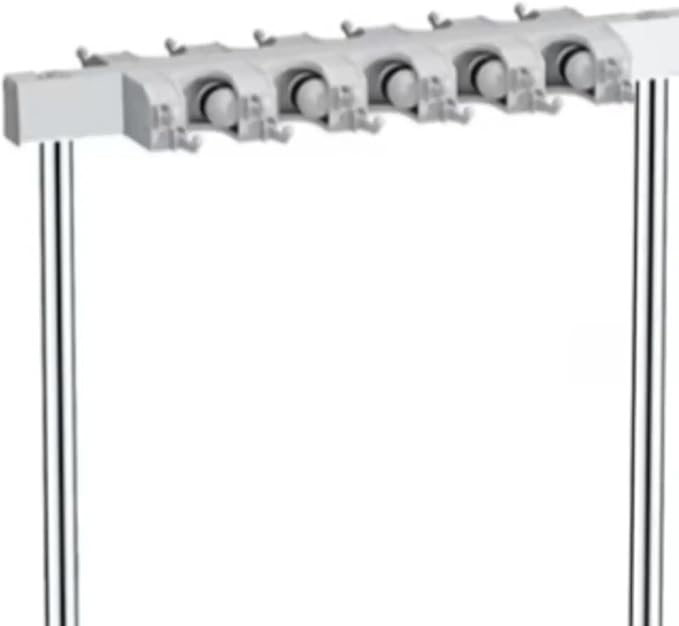 2. Removable Metal Broom Rack with Hooks Corrosion-Resistant Mop for Small Spaces Home Garage Storage Cleaning Tool Rack