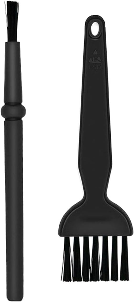 2PCS Anti Static Brush Air Duster Set for Computer Keyboard Camera Cleaning Keep Your Devices Dust Plastic, As Picture Shows