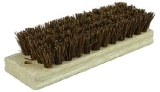 Weiler 72034 7-1/4" Square End Scrub Brush, 1" Trim, Palmyra Fill (Pack of 24)