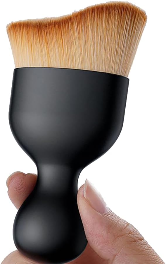 Auto Detailing Brush Set for Car Interior, 2PCS Soft Bristle Car Detailing Brushes for Dashboard, Air Vent & Console Cleaning, Scratch-Free Interior Detail Brush with Covers