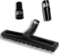 14” Vacuum Floor Brush Attachment for 1.25” Hoses – Includes 1 3/8” & 1.5” Adapters – Universal Fit for Shop Vac, Shark, Miele, Bissell, Hoover, Eureka, Dirt Devil & More