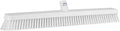 Vikan 31955 24" Heavy-Duty Push Broom, Soft/Stiff, White