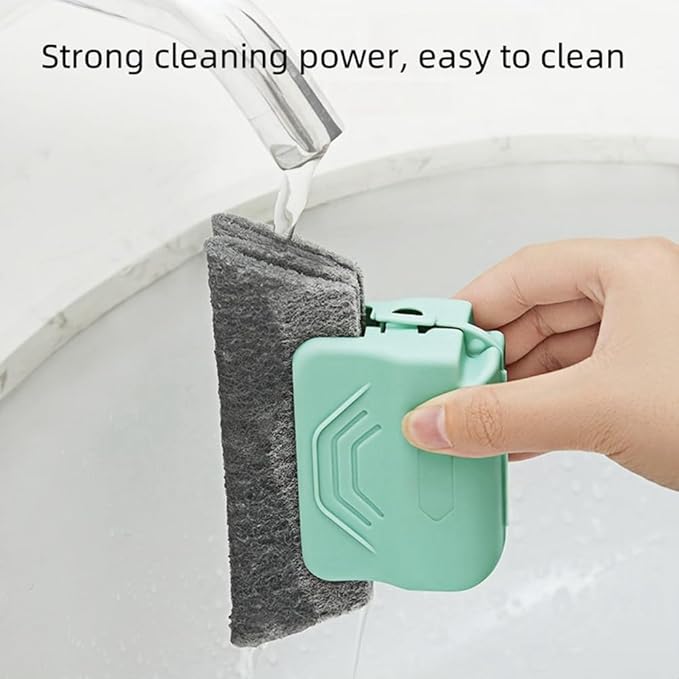 Magic Window Track Cleaner, 2025 Upgrad Window Groove Cleaning Brush Tools Set, Hand-held Window Track Cleaner Brushes Tools Set for Window lides Gaps Tile Lines Shutter Car Vents (Colorful 3PCS)