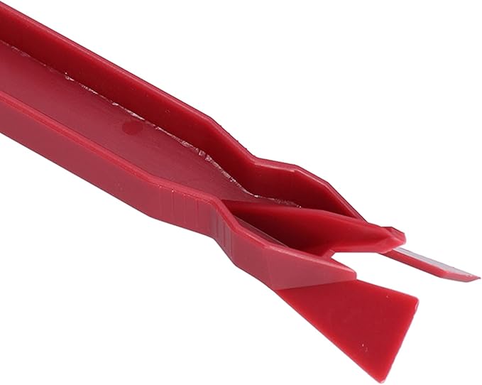 2-Pack Silicone Window Scraper Glass Glue Remover Angle Sealant Tool for Kitchen Bathroom Multi-Surface Cleaning