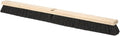 PRO SOURCE Extra-Wide 36" Push Broom Head: Tampico Bristles in Threaded Wood Block