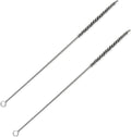 Utoolmart Steel Wire Cleaning Brush, Spiral Power Tube Brush, 0.2-inch Diameter 12-inch Length, 2pcs
