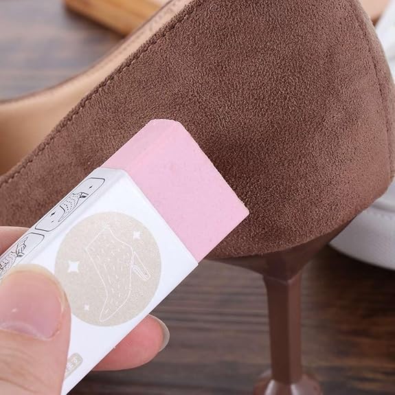 White Suede and Nubuck Eraser,Nubuck Suede Eraser for Sneaker Shoes Canvas Cleaning Eraser Dirt Remover for Leather Shoes Boot Scuffs Stains Discolouration,Shoe Treatments and Polishes