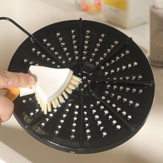 Foldable Triangular Gap Cleaning Brush – Compact & Flexible, Ideal for Crevices, Corners, and Narrow Spaces