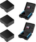 Pack of 5 Protective Storage Case Compatible with Battery of Gopro Hero 5/6/7/8/9/10/11/12/13 Black Cameras, Multifunctional Battery Case Organizer Boxes with Memory Card Slot