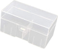 9V Battery Storage Box Organizer Holder Clear Plastic Case Container - Holds 12x9V Batteries
