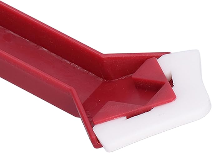 2-Pack Silicone Window Scraper Glass Glue Remover Angle Sealant Tool for Kitchen Bathroom Multi-Surface Cleaning