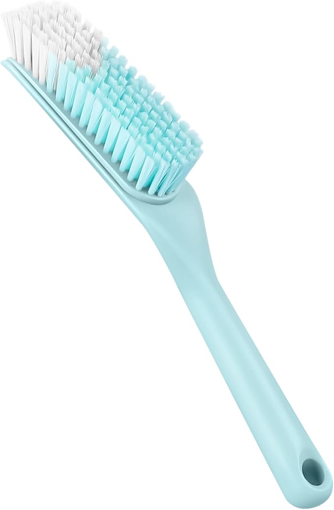 Household Laundry Brush Shoe Brush, PP Plastic Sturdy Handle & PBT Soft Bristle Cleaning Brush, Professional Scrub Brush for Cleaning Fabrics Clothes Floors Bathrooms