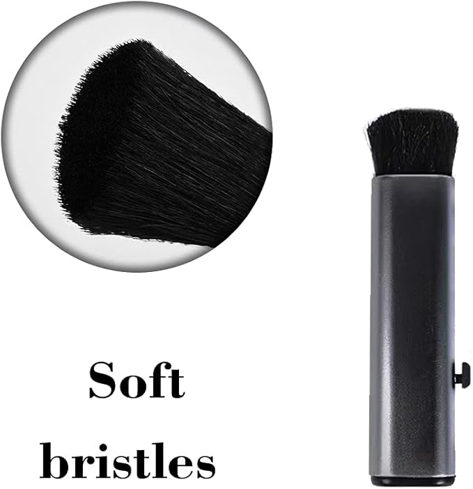 2 Pcs Retractable Keyboard Cleaning Brush Computer Cleaning Tool Dust Removal Brush for Desktop Table