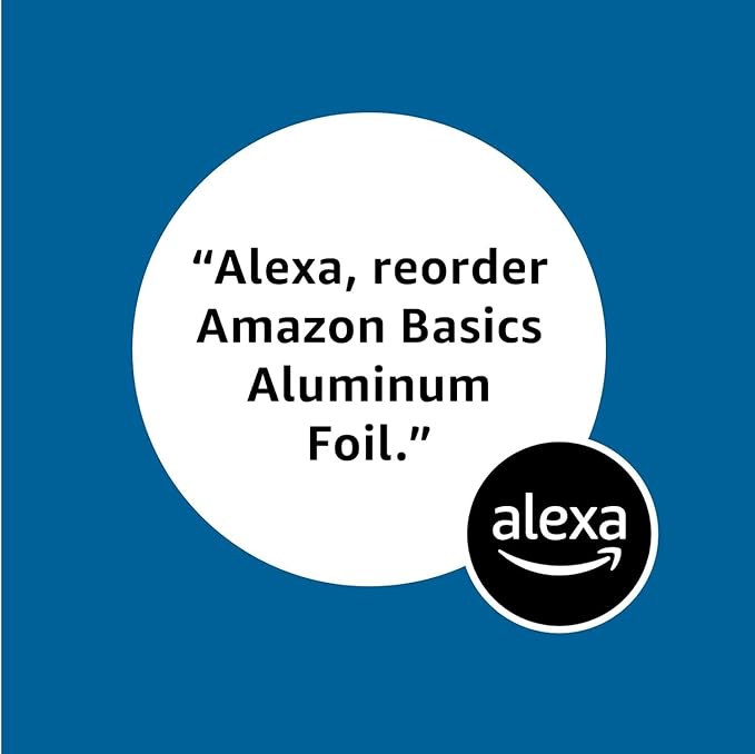 Amazon Basics Aluminum Foil,250 Sq Ft (Previously Solimo),(Pack of 12)
