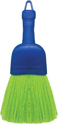LOLA Whisk Broom, Hand Brush, Durable Bristles, Whisks Away Dirt & Debris, Compact, Hang Hole for Easy Storage, Indoor/Outdoor, 1 Pack