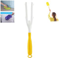 360° Electrostatic Duster Refills - The Sustainable Choice for a Dust-Free Home, Reusable & Washable Microfiber Dusting Heads, Reusable Duster Refills (Handle Only (1 PC))