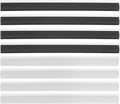 Baluue 8pcs Rubber Dustpan Edge Strips for Enhanced Debris Pickup Easy Installation Dustpan Seal Strips for Home Office and School Cleaning - Design
