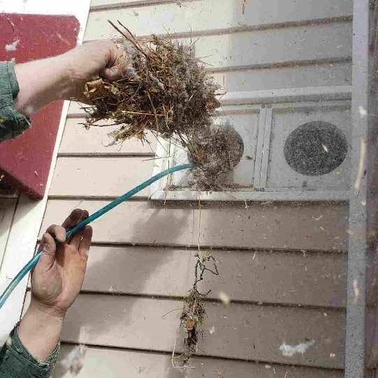 Finally, a home dryer duct cleaning kit that actually works! - The Cyclone!