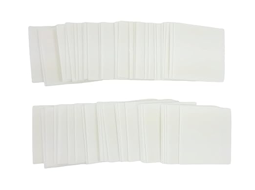 50pcs Jewelry Polishing Pads Pre-Treated Micro-Abrasives 2x2 Jewelry Cleaning Cloths from CRAFT WIRE