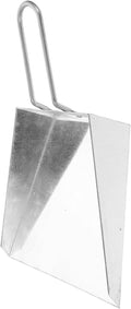 Toyvian Stainless Steel Handheld Dustpan Mini Flat Heavy Duty Tabletop Garbage Shovel for Kitchen Office Car Cleaning