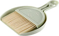 Small Broom and Dustpan Set for Home, Mini Clean Brush with Dust Pans Cute Hand Broom Brush Dust Pan with Hanger Hole, Small Cleaning Brush Set for Desktop Computer Table Keyboard (green-1pc)