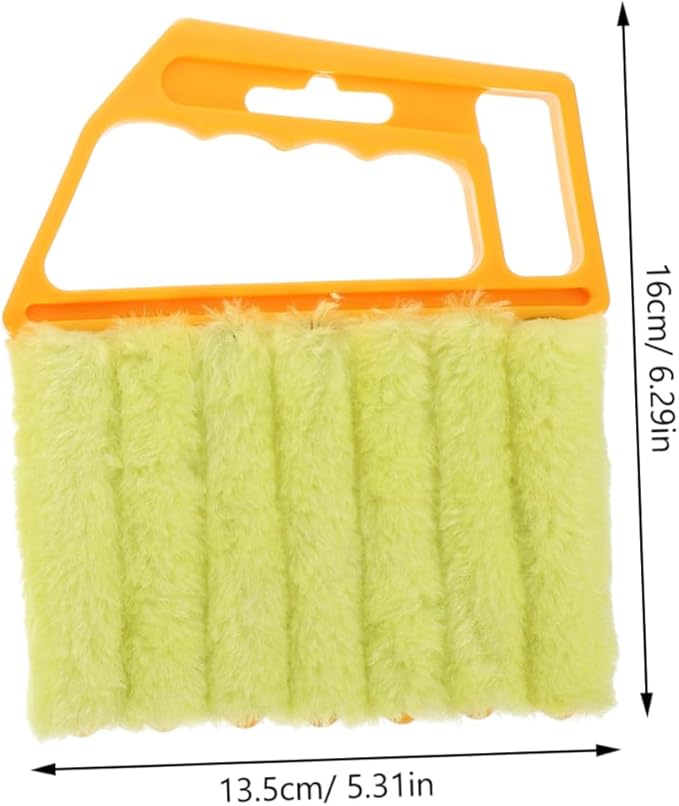 2pcs Blinds Cleaning Brush for Window and Home Use Versatile Pulley Brush for Blinds Lightweight and Reusable for Shutters Air Conditioners and More