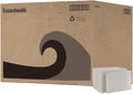 Boardwalk 98BWK LD 6 in. x 9 in. Light Duty Scour Pad - White (20/Carton)