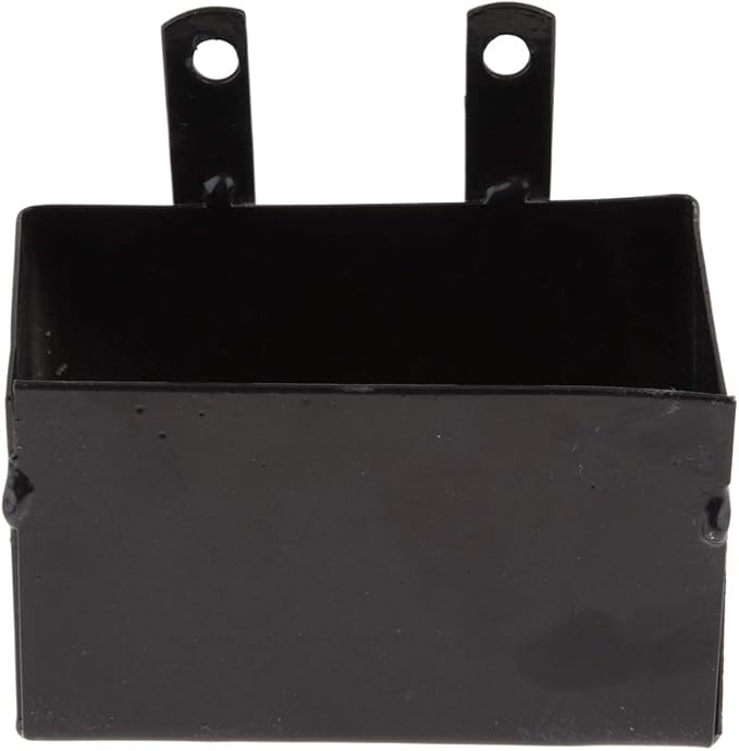Kesoto Sturdy Metal Motorcycle Batteries Carrier Case Storage Holder Box for 50cc 70cc 110cc 125cc Dirt Bike ATV