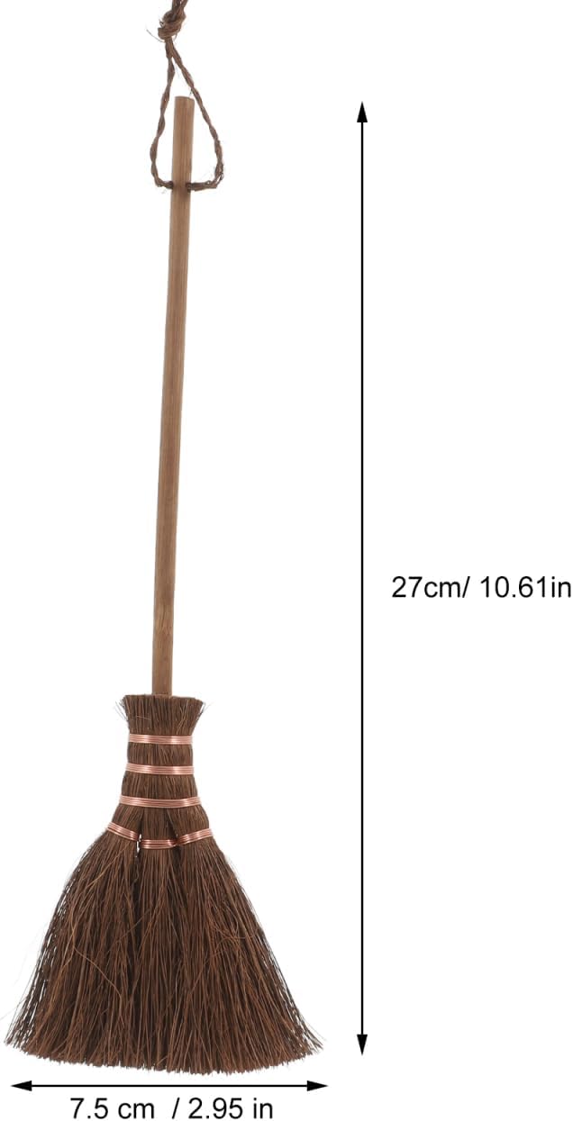 ABOOFAN Mini Tea Tray Brush 11 Inch Soft Bristle Hand Broom for Cleaning Chinese Tea Sets Dishware and Kitchen Surfaces