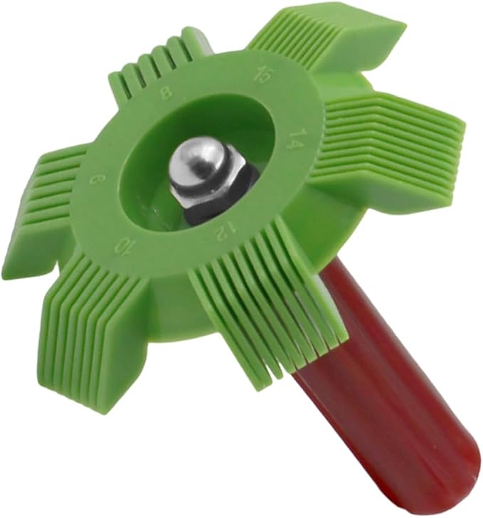 3pcs Radiator Evaporator Fin Comb Tool for Air Conditioning Condenser Cooling Brush for Straightening Fins Suitable for Vehicles Efficient Cleaning and Maintenance Tool