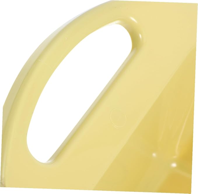 Small Handheld Dustpan Set 2pcs, Portable Lime Yellow Plastic Dust Pan with Handle for Home and Office Tabletop Cleaning, Garage and Desk Garbage Collection