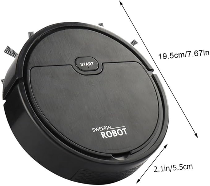 Mini for Home Multi-Functional Sweeping and Mopping Smart Automatic for Hard Floors and Carpets Compact Design