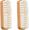 2-Pack Suede Brush and Eraser, Rubber Shoe Brush Designed for Effective Cleaning and Stain Removal on Suede, Nubuck Shoes